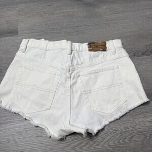 Ralph Lauren Denim & Supply Vintage Cut Off White Shorts Size 25